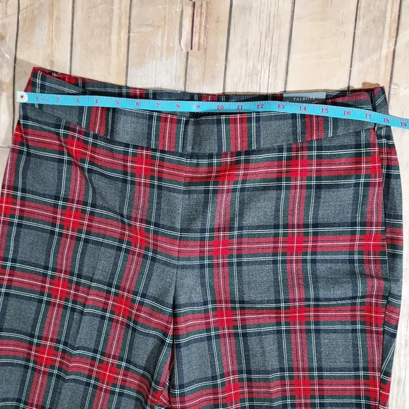 Talbots tartan wool blend Slim Ankle Pants NWT 14P - Picture 11 of 13